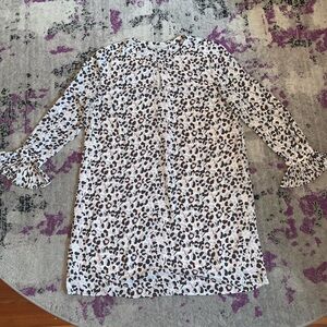 Loft flowy animal print summer dress!